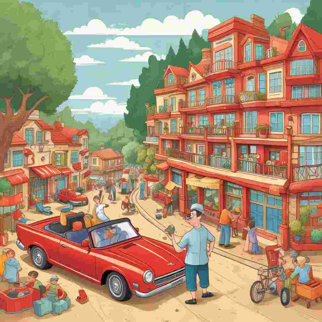 Illustration Cute, Illustrate a charming Father’s Day scene without depicting any people. The main feature should be a bright red toy car resembling a sports vehicle, positioned near a miniature F1 racetrack, symbolizing speed and thrill. Scattered around the periphery, add small woodworking tools to represent a hobby of craftsmanship. Nearby, create a whimsical image of a chef’s hat and an apron resting on a small wooden stand, next to a well-worn cookbook, illustrating a love for cooking. The entire scene should be framed by a detailed texture that resembles wood grain, adding warmth and a personal touch to the overall ambiance.
Generated with these themes: Porsche, F1, Tools, Woodwork, and Cooking.
Made with ❤️ by AI.