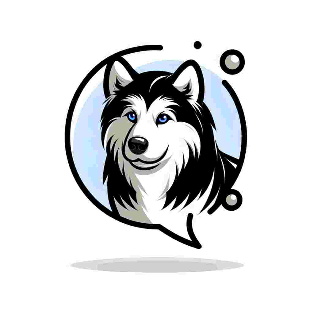 Imagine a heart-melting scene where a charismatic cartoon design sets the focus on an adult Alaskan Malamute. The dog possesses a typical physique, adorned with a black and white coat, represented through gentle, curved outlines. Its soft blue eyes emit a sense of faithfulness and warmth, harmonizing perfectly with the lighthearted and welcoming allure of the cartoon imagery.
.
Made with ❤️ by AI.