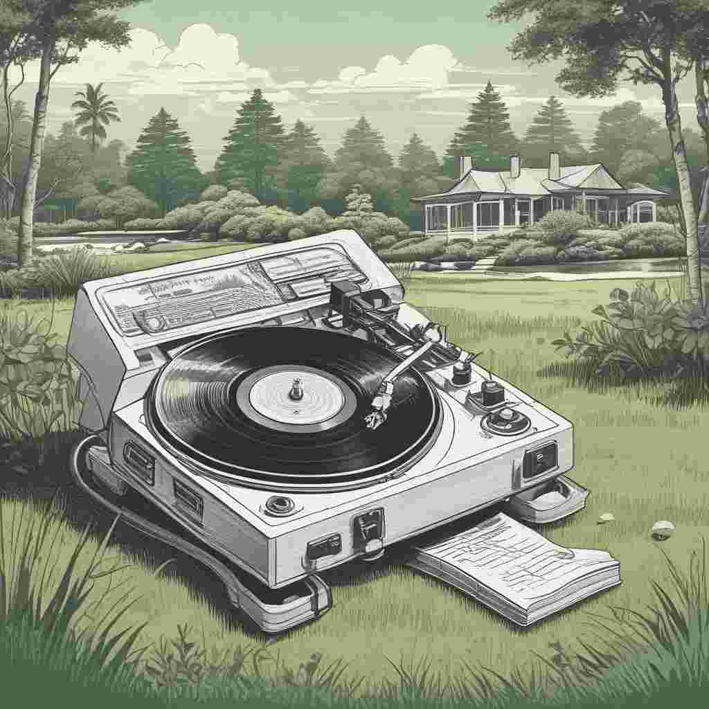 Illustration Cute, Create an illustration of a tranquil garden located next to a luminous beach, bathed in the gentle radiant shine of the sun, reminiscent of a palpable 1980s summer vibe. A vintage turntable lies on a monochrome checkered cloth in the lush green grass, spinning a vinyl record from the 80s that sends music notes gently floating in the breeze. The central object of the scene is a sizzling barbeque grill, on which a succulent steak is slowly grilling to reach that perfect sear which hints of a day of relaxation and indulgence. The fatherly presence is implied through the peaceful union of the beach and garden surroundings.
Generated with these themes: Beach, Sun, 80s music, Garden, and Steak.
Made with ❤️ by AI.