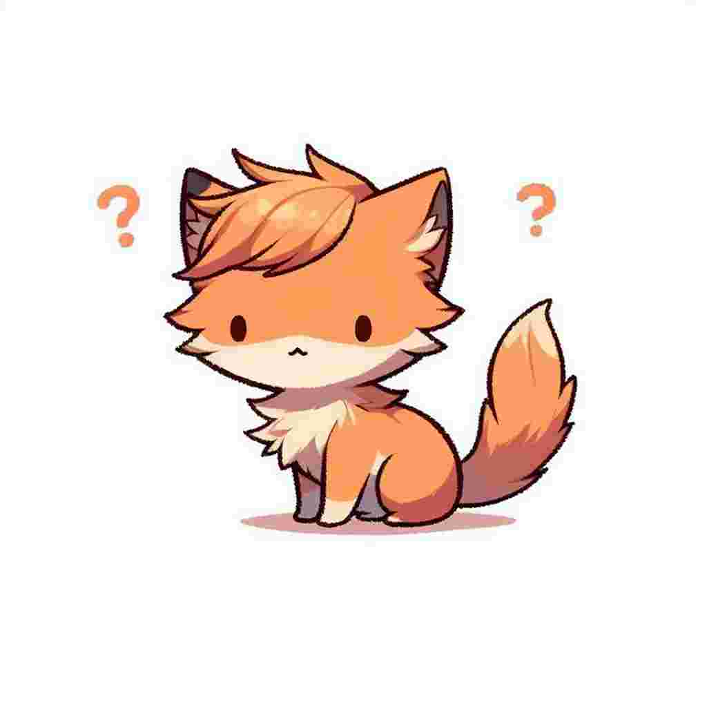 Illustrate a cute, unidentified cartoon animal that could be either a young kitten or an adult cat. The ambiguity of the character's identity is further enhanced due to a lack of detailed features: its breed is hard to discern and it only showcases an orange coat. The character's body dimensions and physical form are unseen which leaves the observer to imagine its size. Adding to the character's mysterious charm, its eyes are also not visible, leaving an essential defining characteristic hidden.
.
Made with ❤️ by AI.
