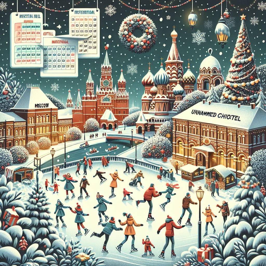 2) Christmas AI Generated Card - The Carlton Moscow, Moscow’s winter charm  , and 3 day trip