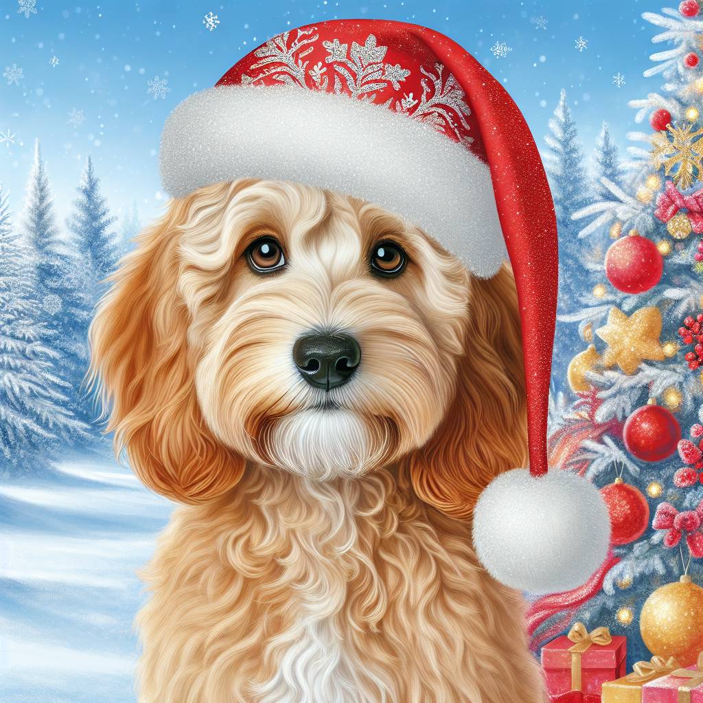 3) Christmas AI Generated Card - Pet Upload(fbb59)