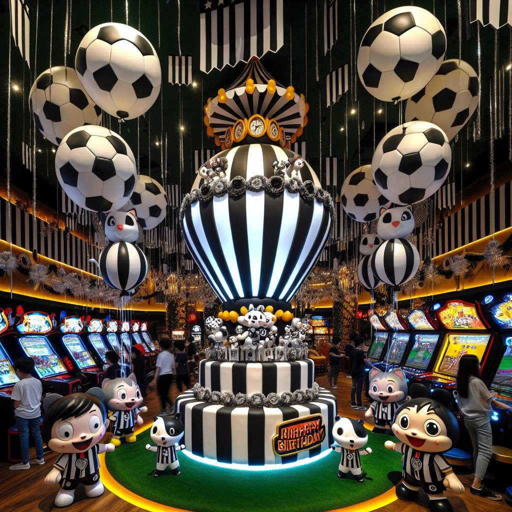1) Birthday AI Generated Card - Newcastle United, Tom and Jerry, Arcades, and Fairgrounds (8e49c)