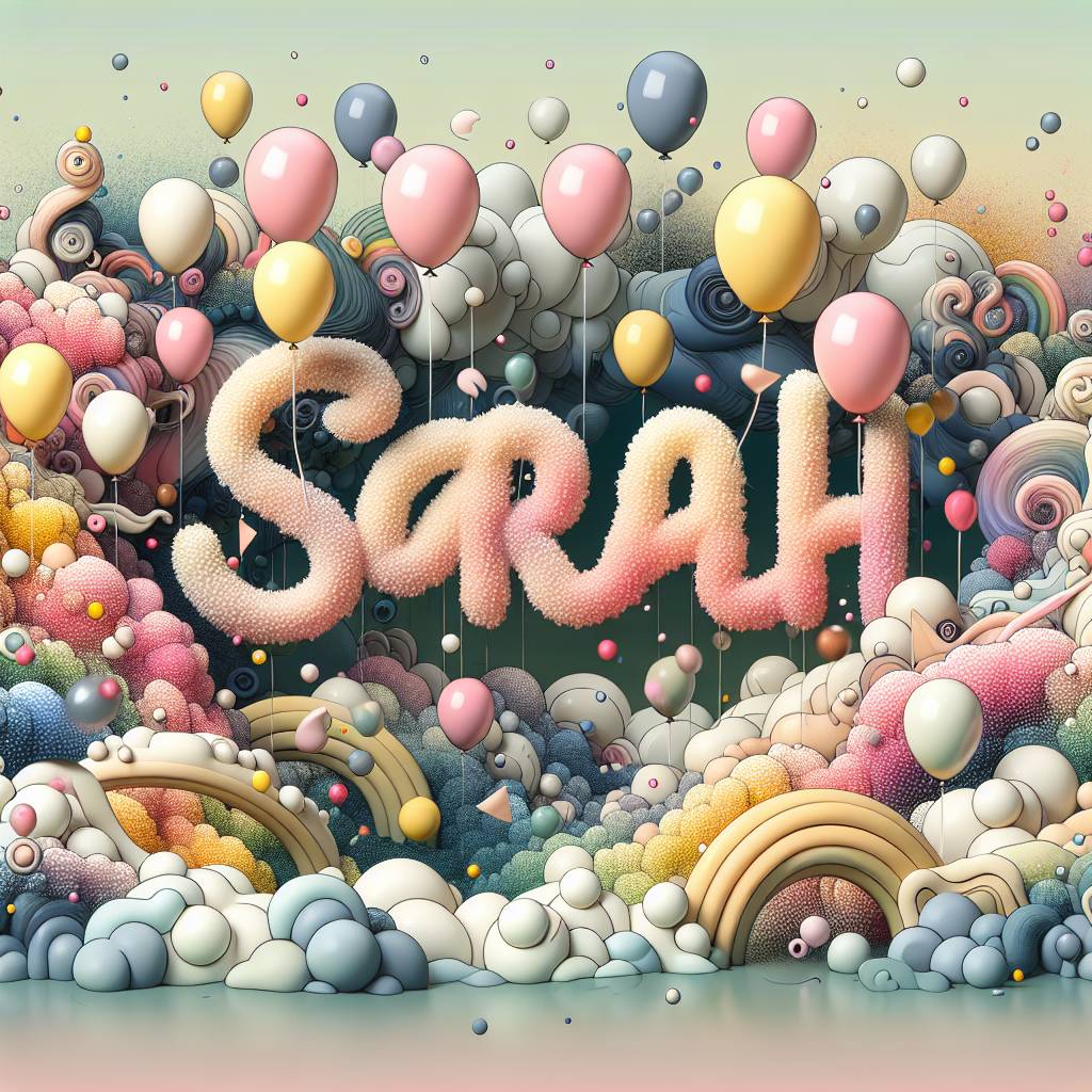 1) Birthday AI Generated Card - Sarah (985b0)
