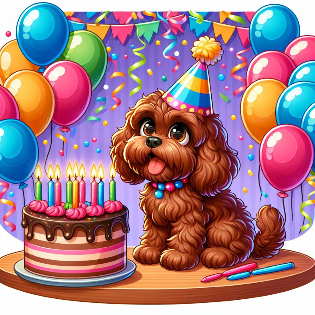 1) Birthday AI Generated Card - Pet Upload(a6acb)