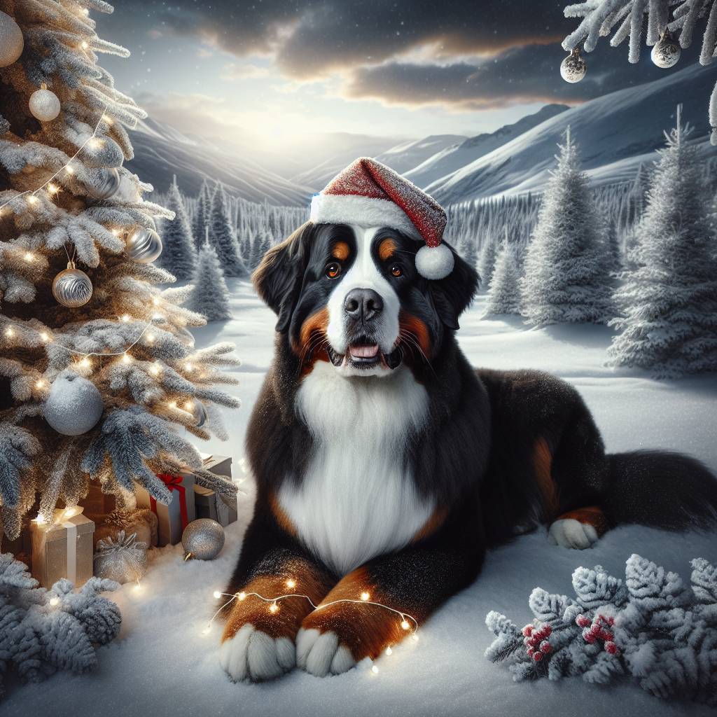 1) Christmas AI Generated Card - Pet Upload(32a11)