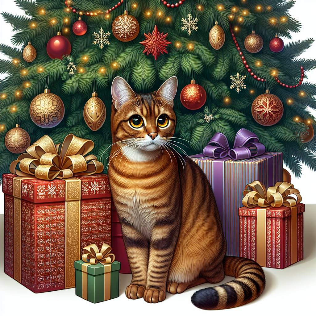2) Christmas AI Generated Card - Pet Upload(26afe)