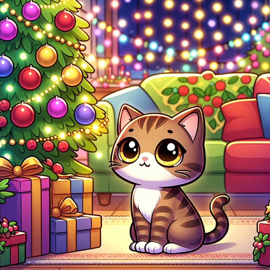 3) Christmas AI Generated Card - Pet Upload(29216)