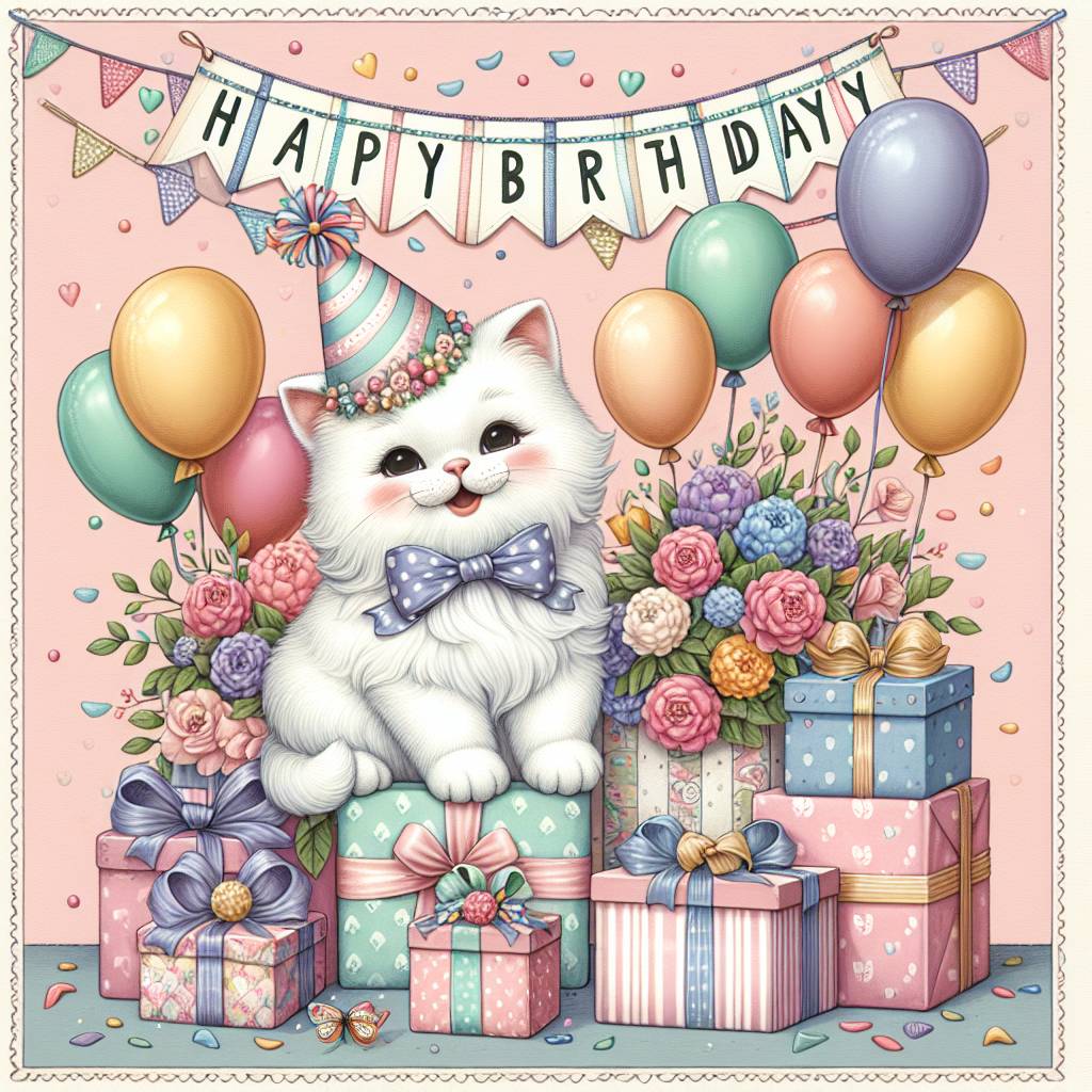 1) Birthday AI Generated Card - Van Kedisi Birthday Cards (a8ee6)