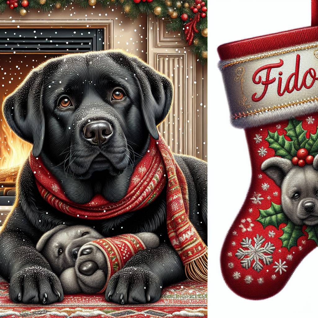 2) Christmas AI Generated Card - Pet Upload(96ffc)