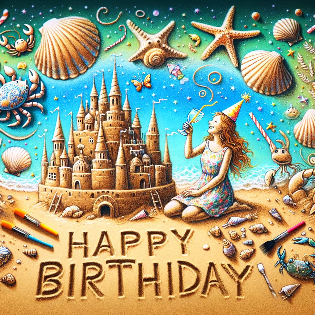 4) Birthday AI Generated Card - Brittany   (f76b1)