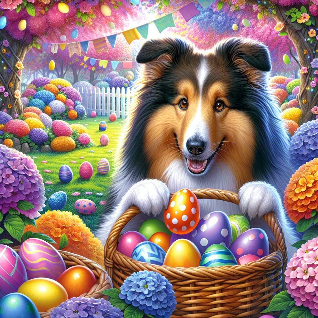 1) Easter AI Generated Card - Pet Upload(d5e1d)