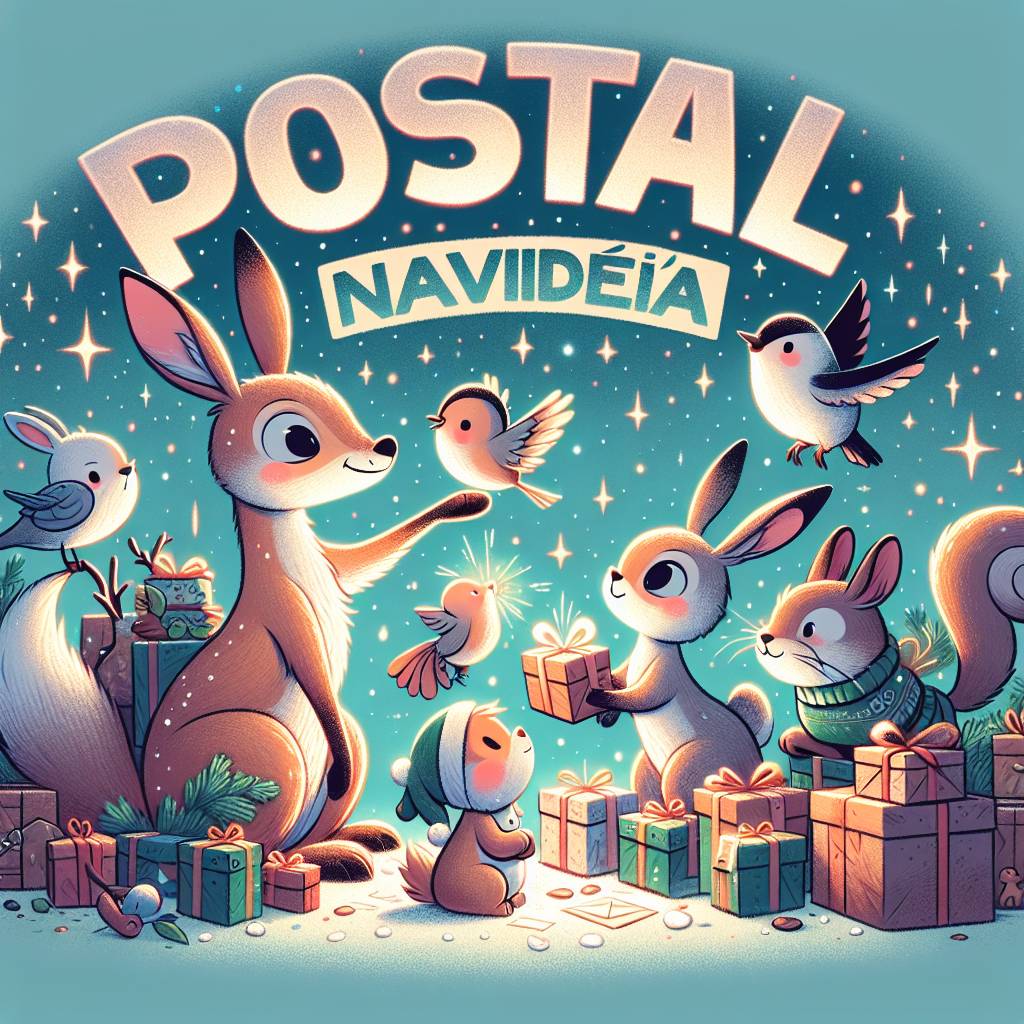 2) Christmas AI Generated Card - Postal Navideña en Español para compartir con los colaboradores de trabajo (764f8)