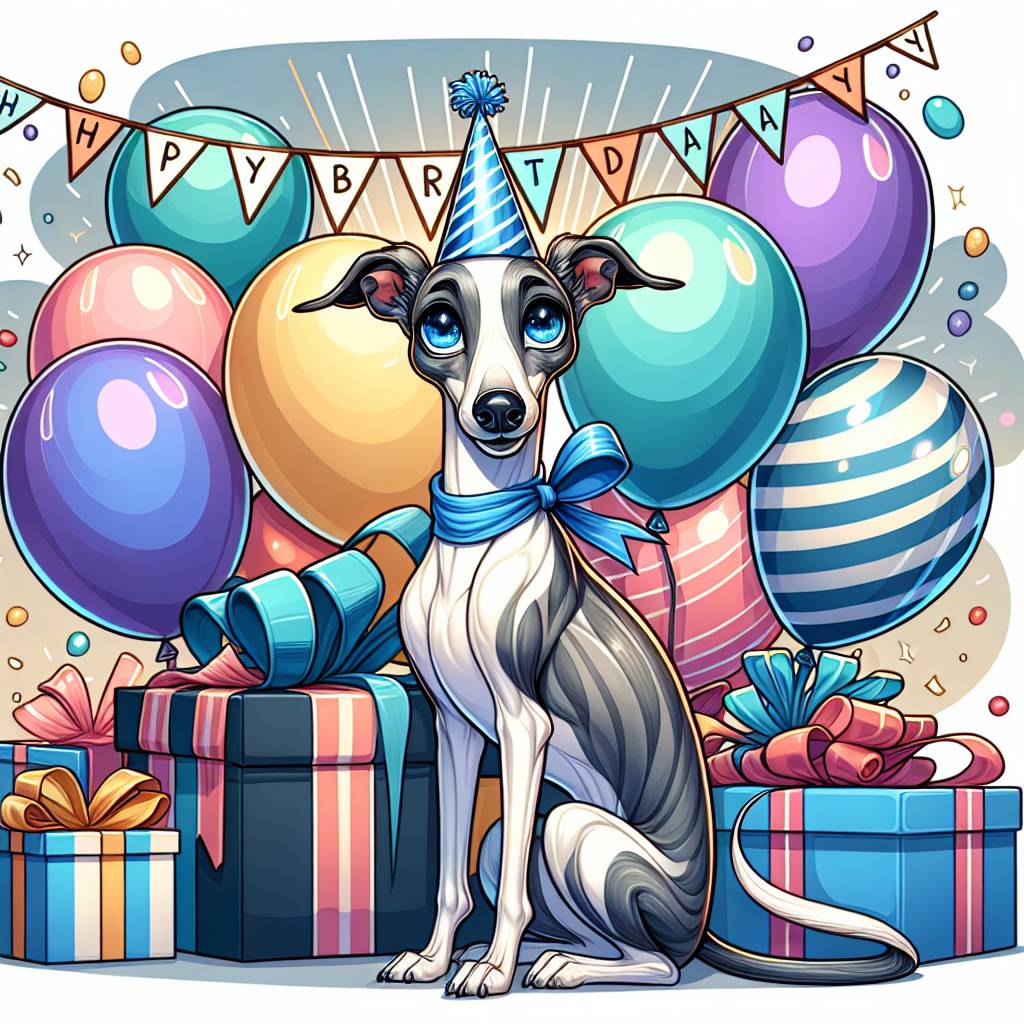 1) Birthday AI Generated Card - Pet Upload(eed99)