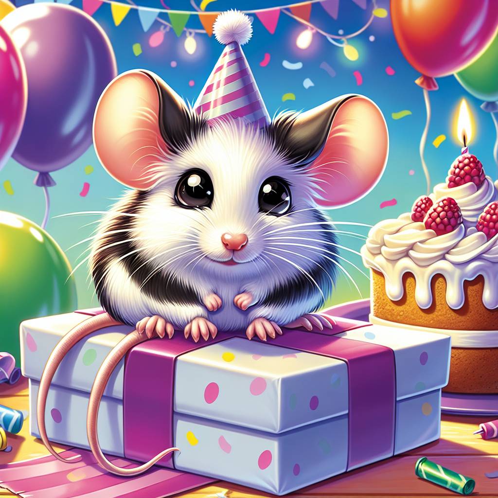 1) Birthday AI Generated Card - Pet Upload(54d04)