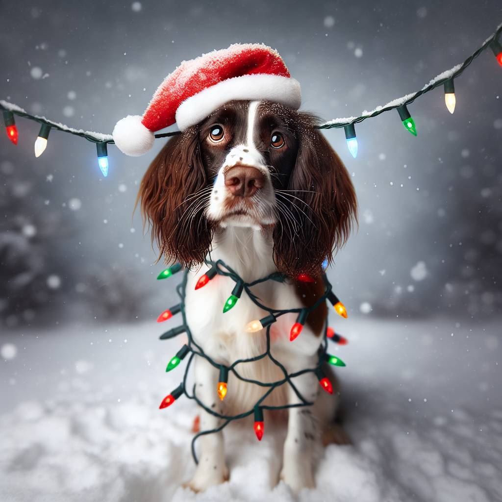 2) Christmas AI Generated Card - Pet Upload(9f9df)