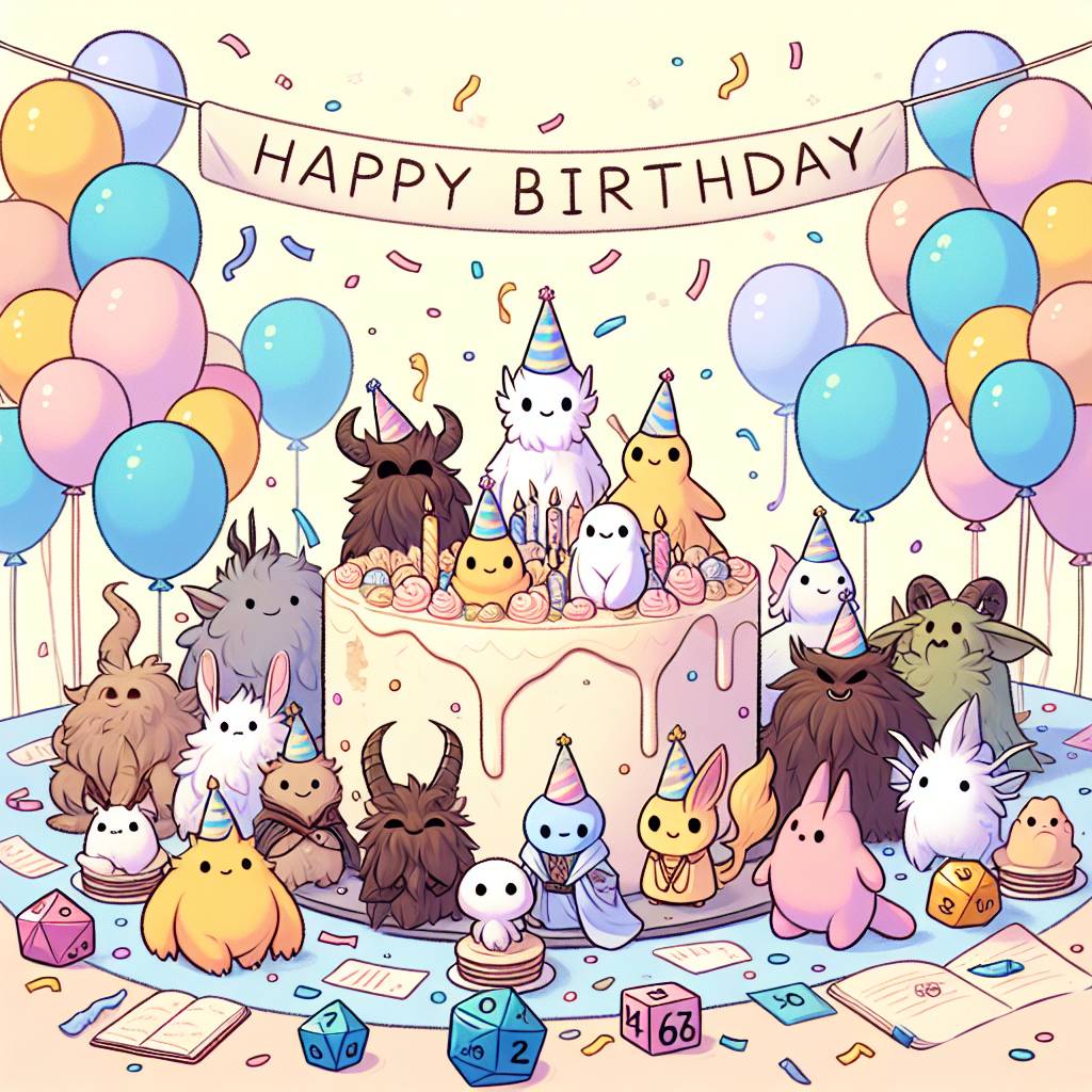 1) Birthday AI Generated Card - Criticle role (161b1)