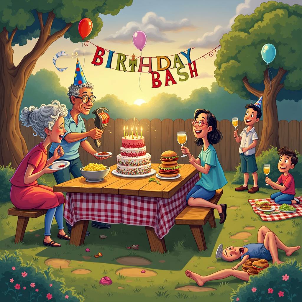 2) Birthday AI Generated Card - Family and Friends (10db4)