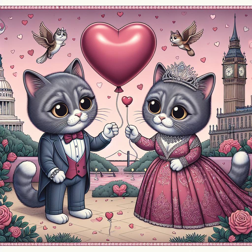 1) Valentines-day AI Generated Card - Real Housewives of New Jersey, and Grey cats (a1fb3)