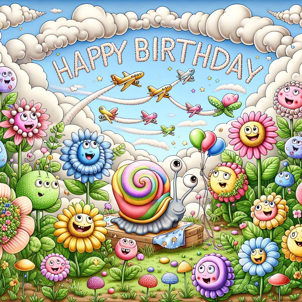 3) Birthday AI Generated Card - 70th   (e3a31)