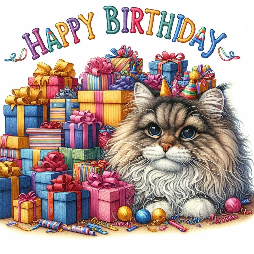 4) Birthday AI Generated Card - Ragamuffin Birthday Cards (04dd2)