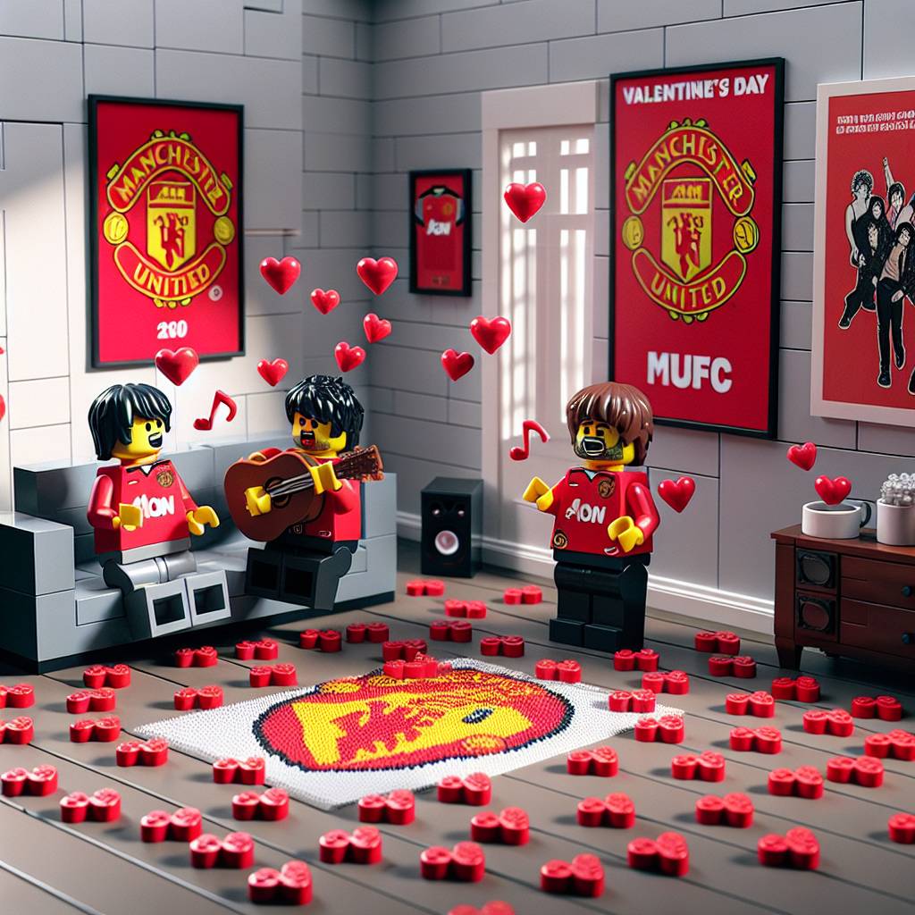 1) Valentines-day AI Generated Card - MUFC, lego, Stone Roses (54f18)