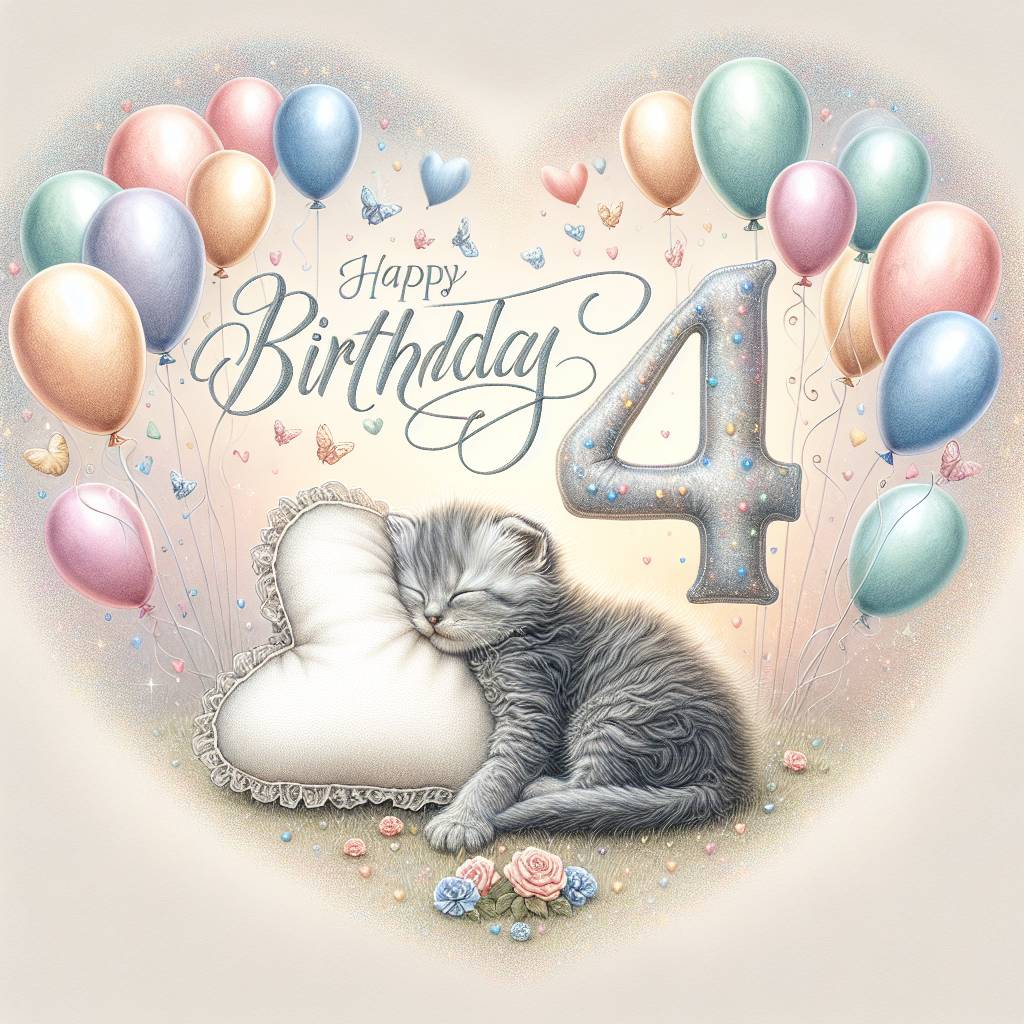 2) Birthday AI Generated Card - 44th   (ab08a)