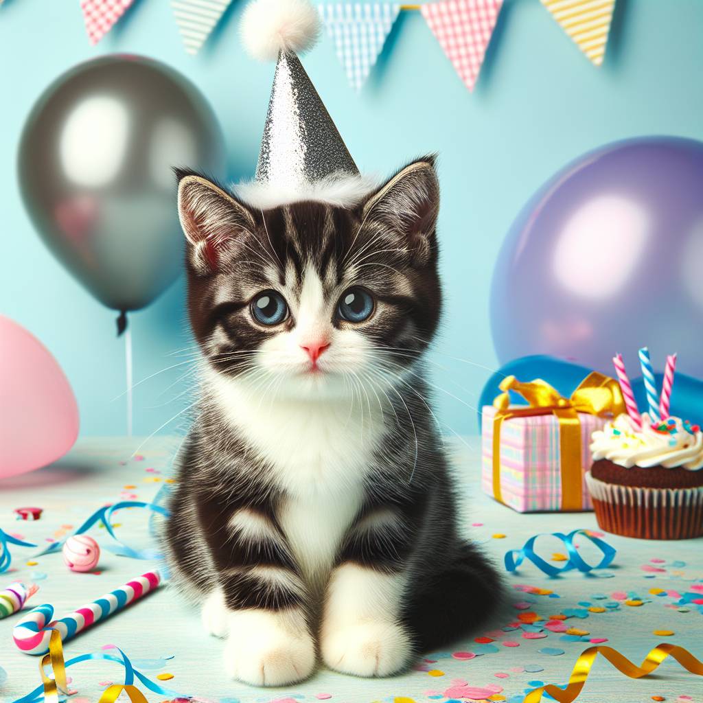2) Birthday AI Generated Card - Pet Upload(a8776)