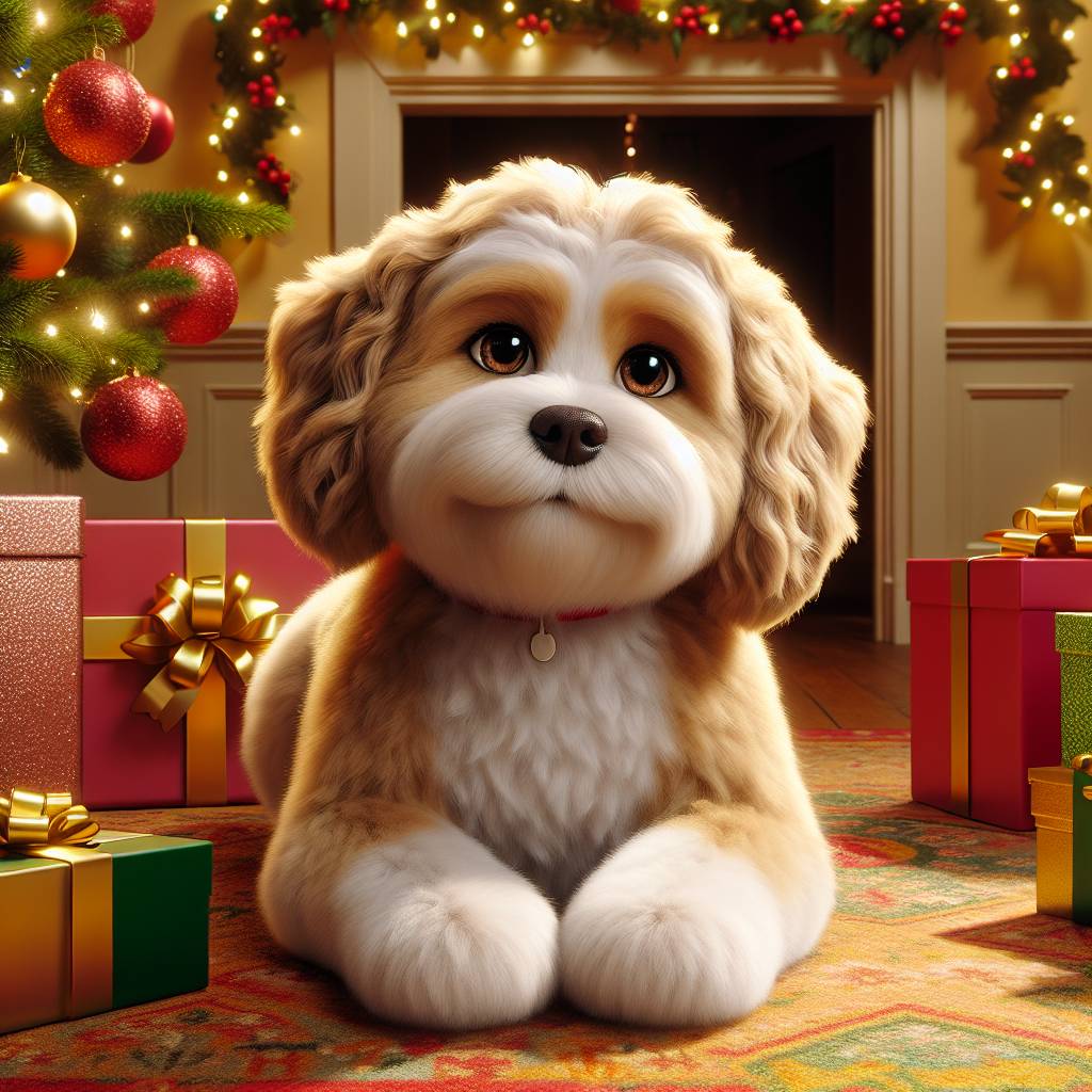 1) Christmas AI Generated Card - Pet Upload(dbf43)