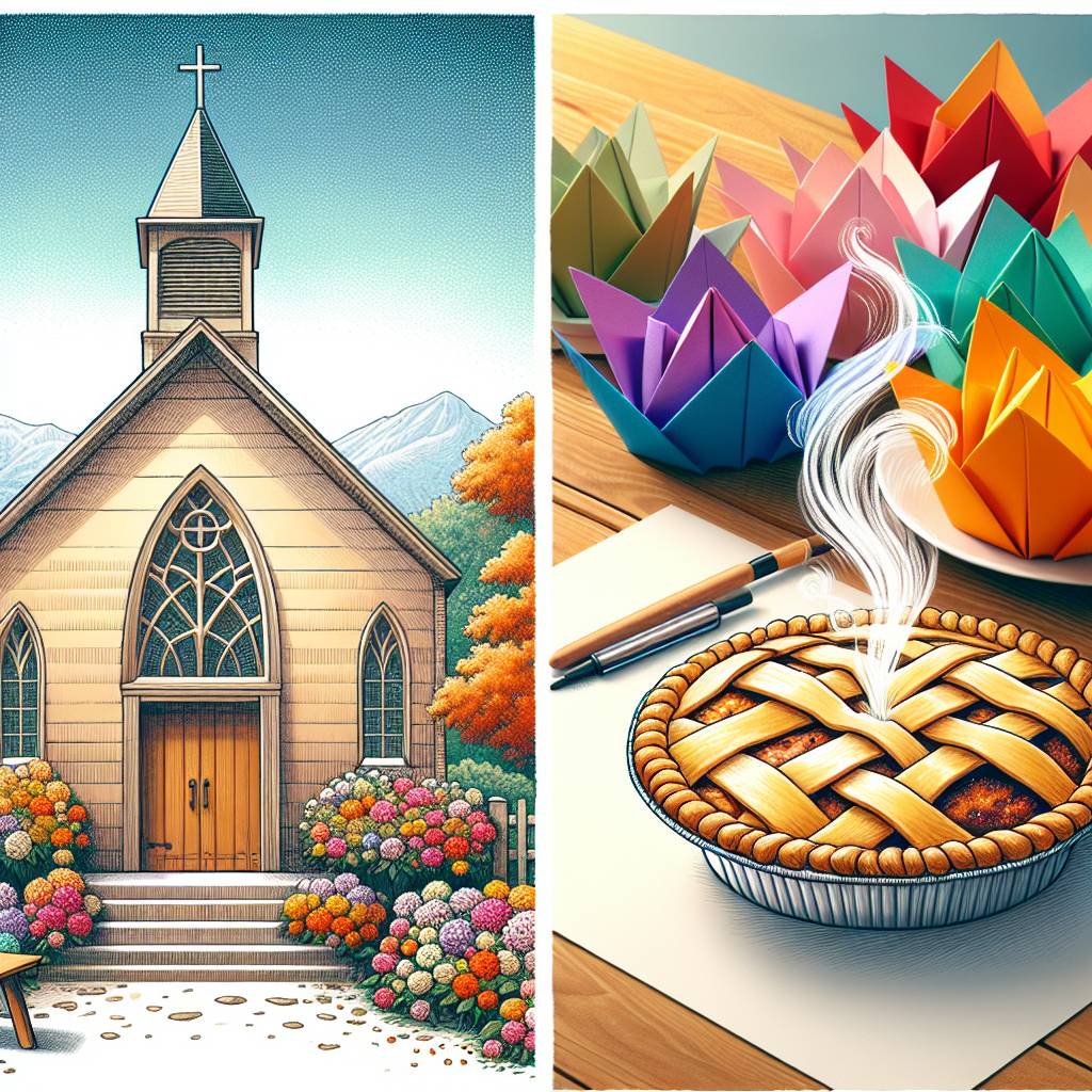 2) Mothers-day AI Generated Card - Church, Baking, and Money (7069a)
