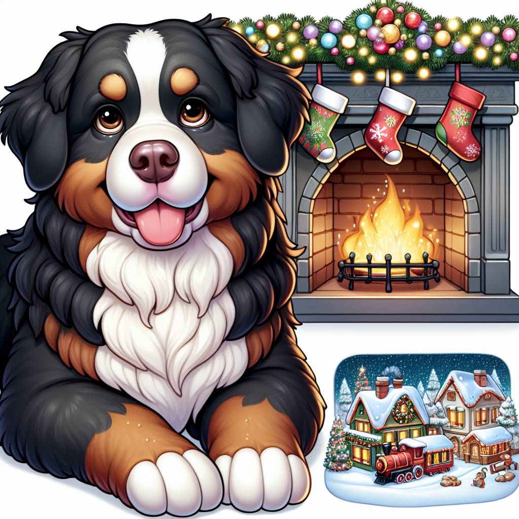 2) Christmas AI Generated Card - Pet Upload(73d9f)