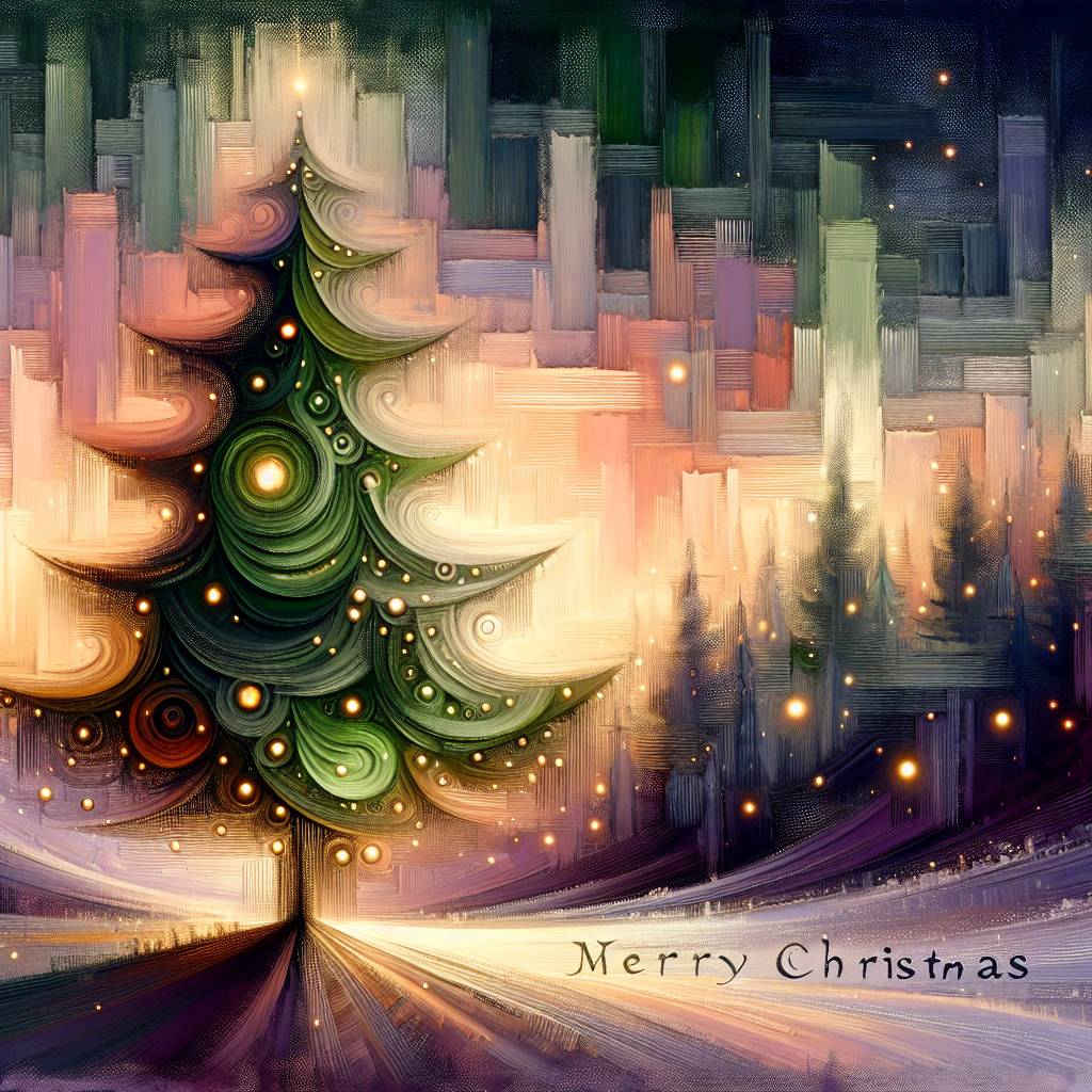 4) Christmas AI Generated Card - christmasy atmosphere (ee9ed)