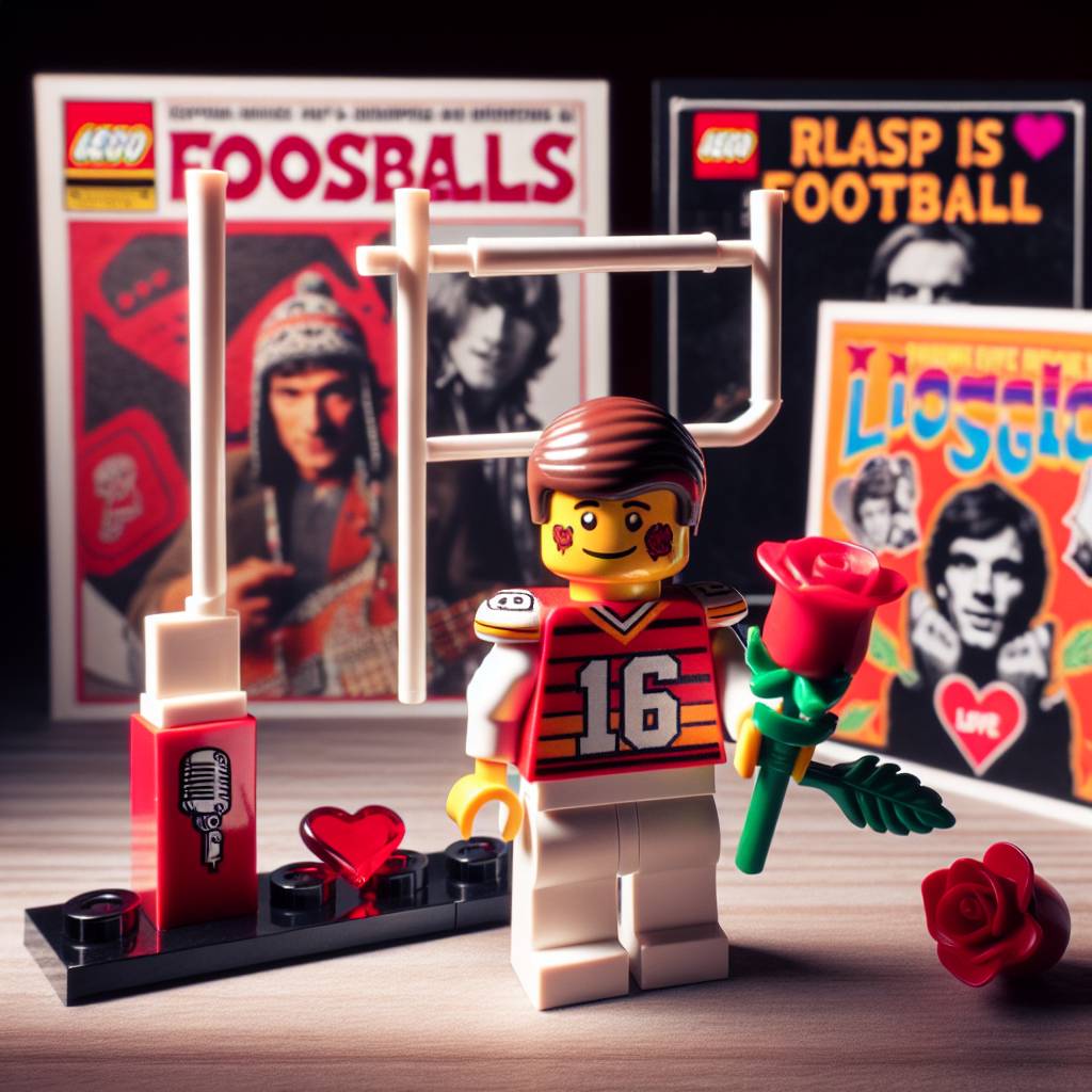 2) Valentines-day AI Generated Card - manchested United football, lego, Adidas, Stone Roses (2a652)