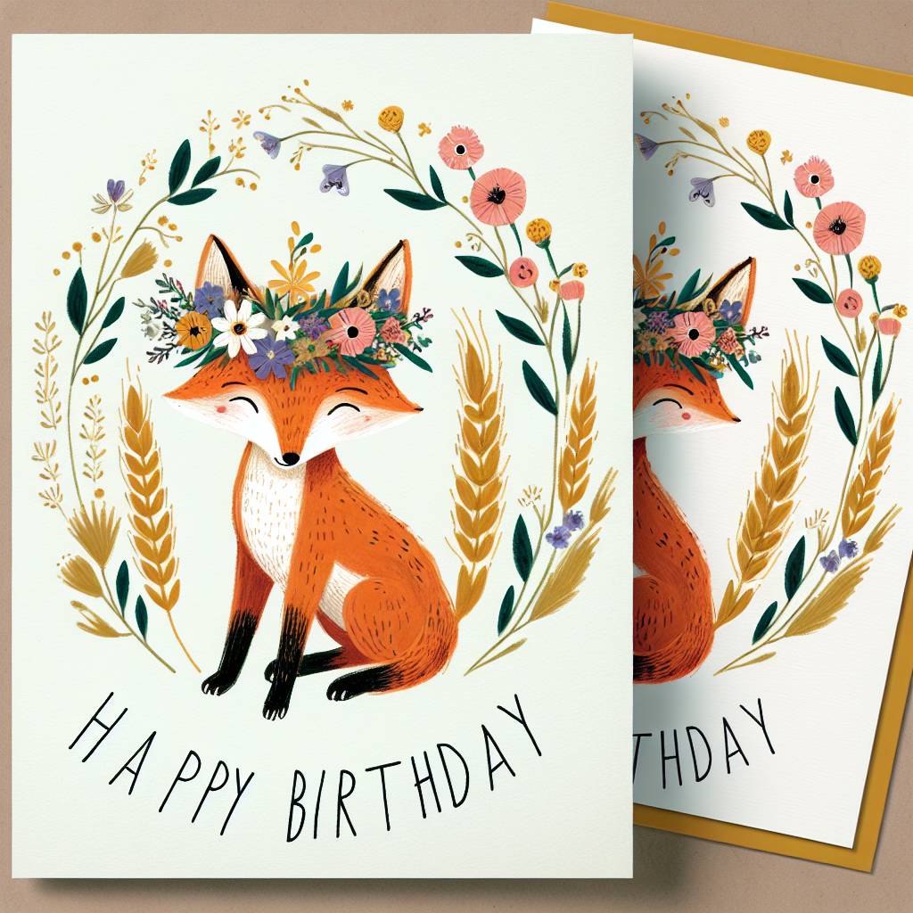 2) Birthday AI Generated Card - Virgo Birthday Cards (45130)