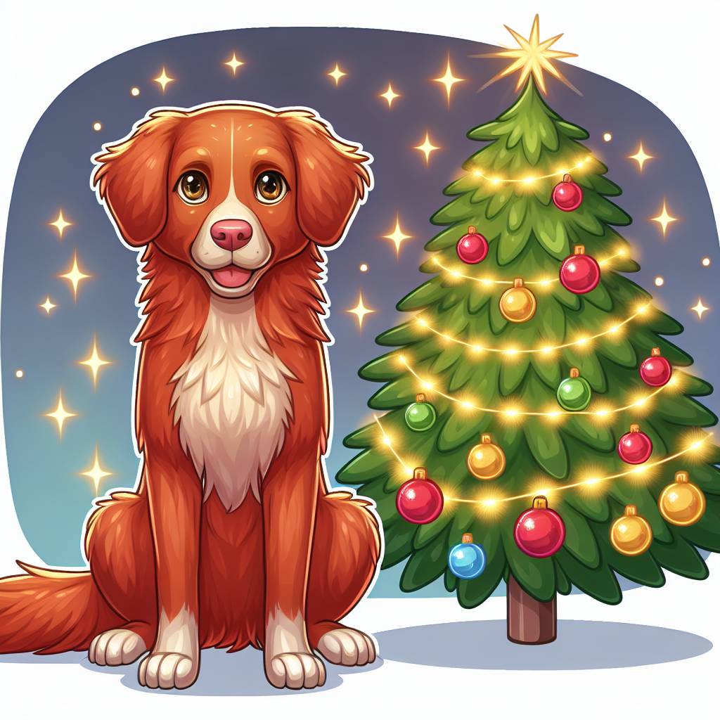 2) Christmas AI Generated Card - Pet Upload(3ce26)
