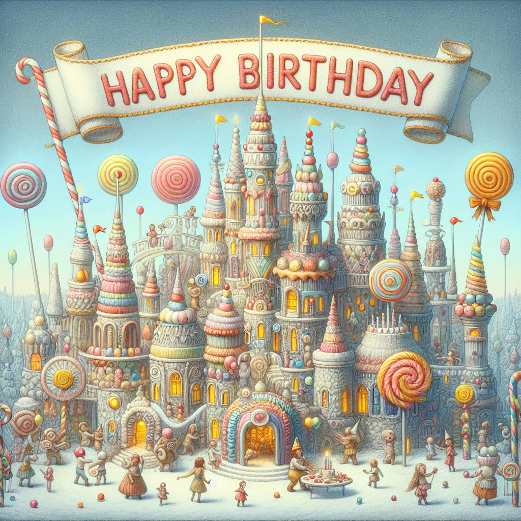 3) Birthday AI Generated Card - 14th kids   (656e6)