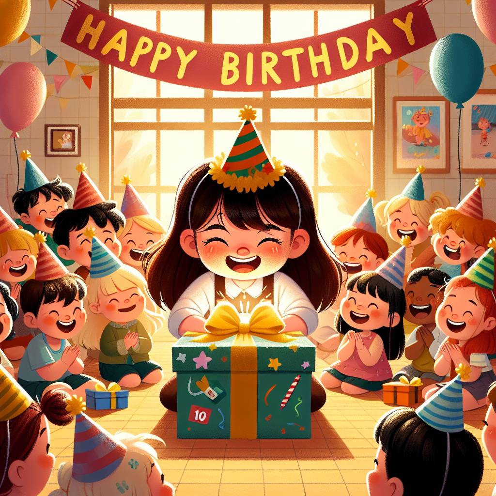 2) Birthday AI Generated Card - 10th kids   (7e5fe)