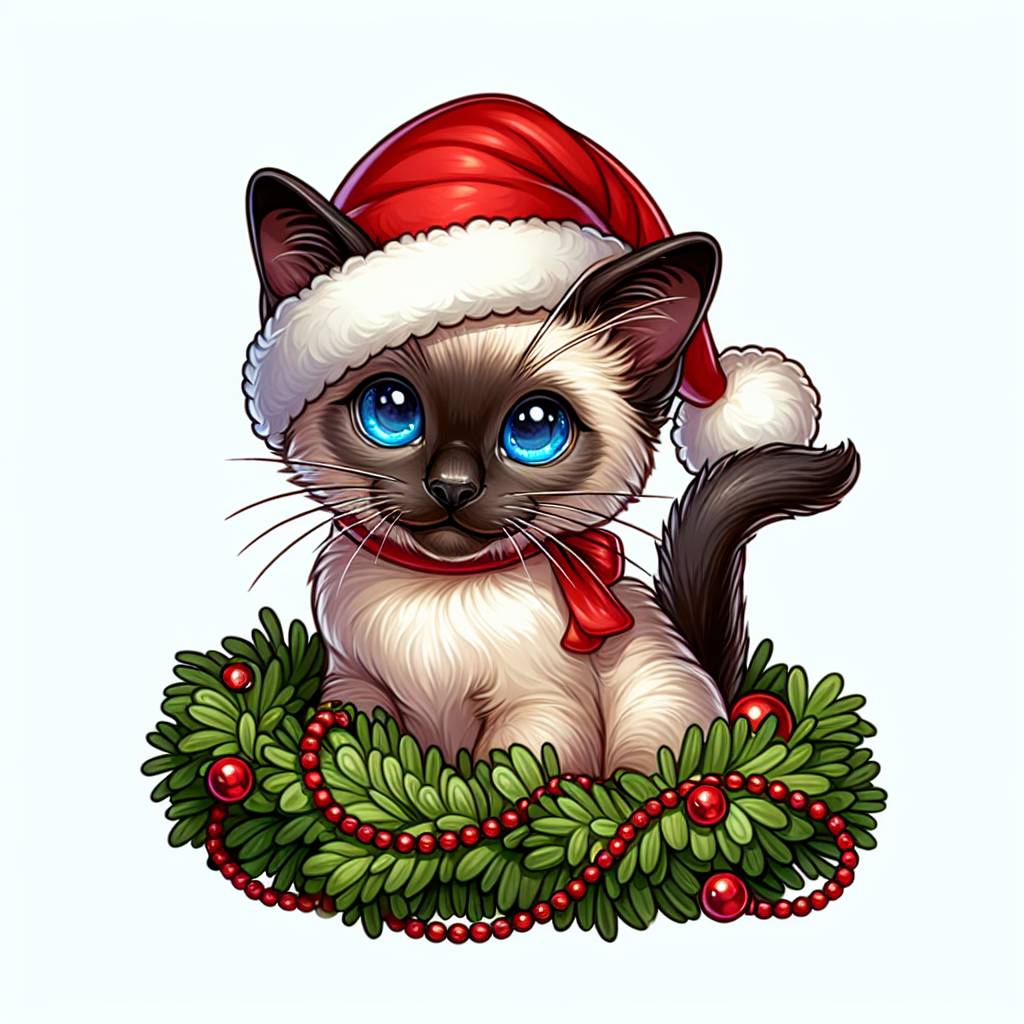 2) Christmas AI Generated Card - Pet Upload(8da27)
