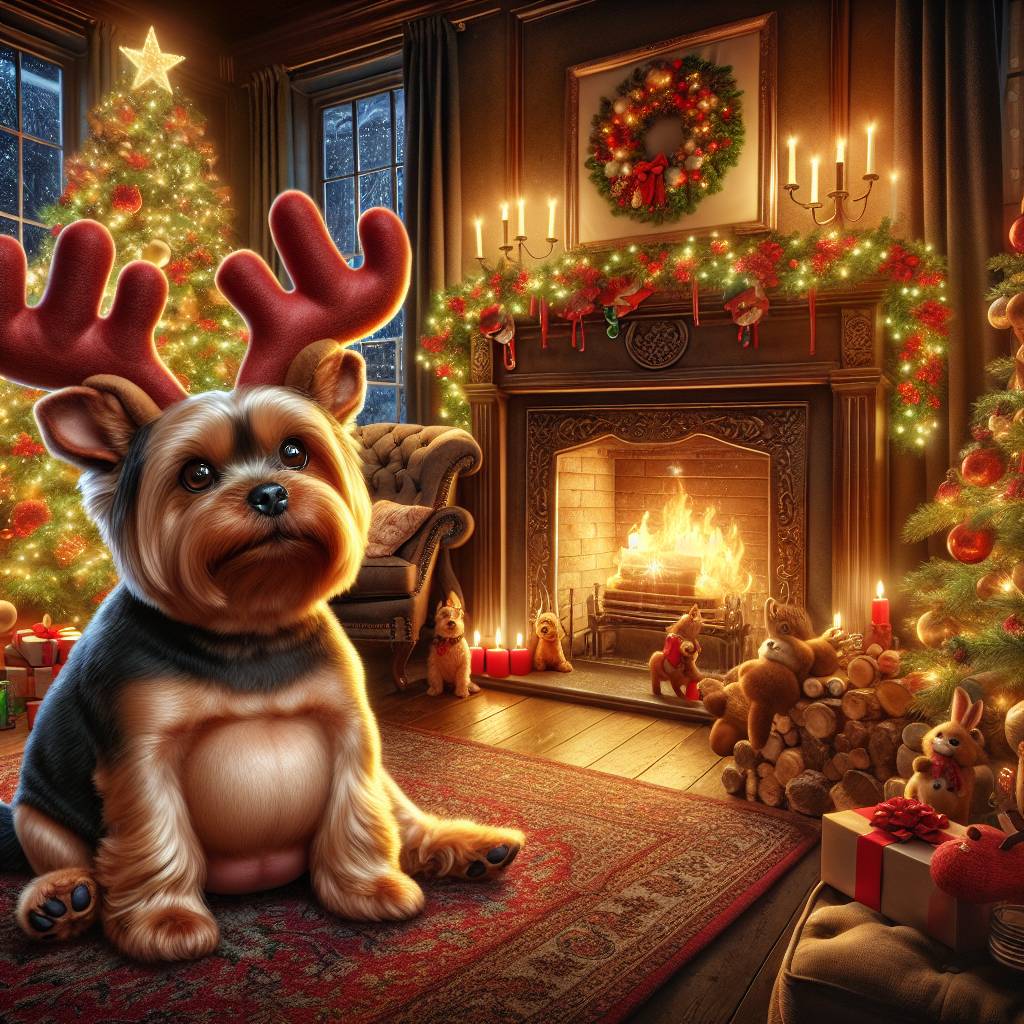 2) Christmas AI Generated Card - Pet Upload(d1461)