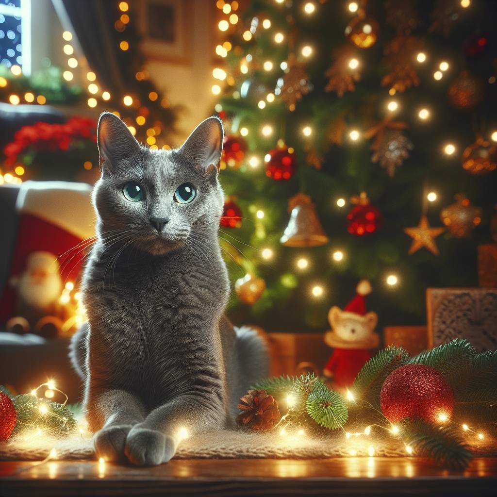 1) Christmas AI Generated Card - Pet Upload(8ea19)