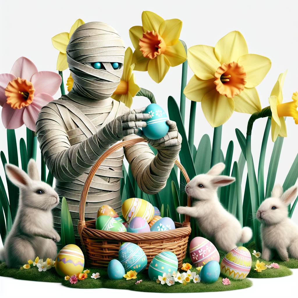 1) Easter AI Generated Card - Mummy (0e0dd)