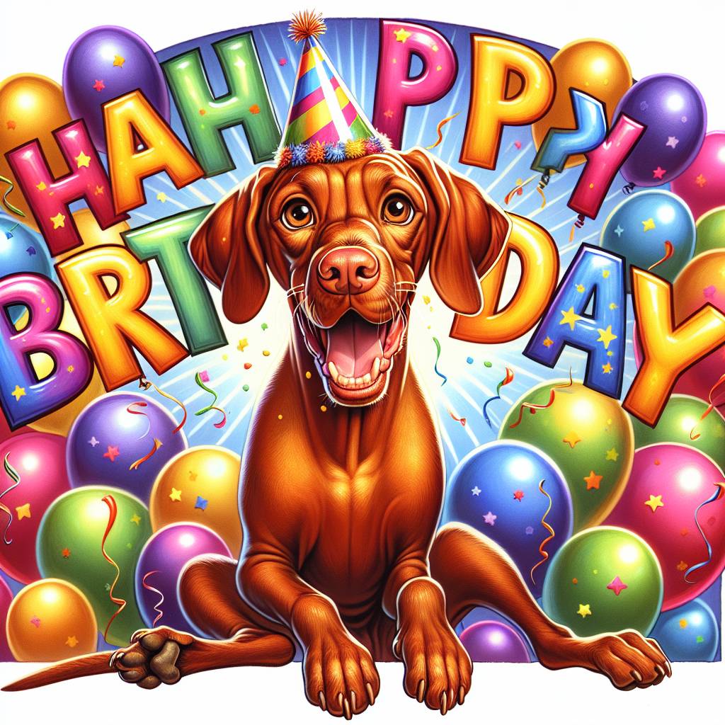 1) Birthday AI Generated Card - Pet Upload(d2ab6)