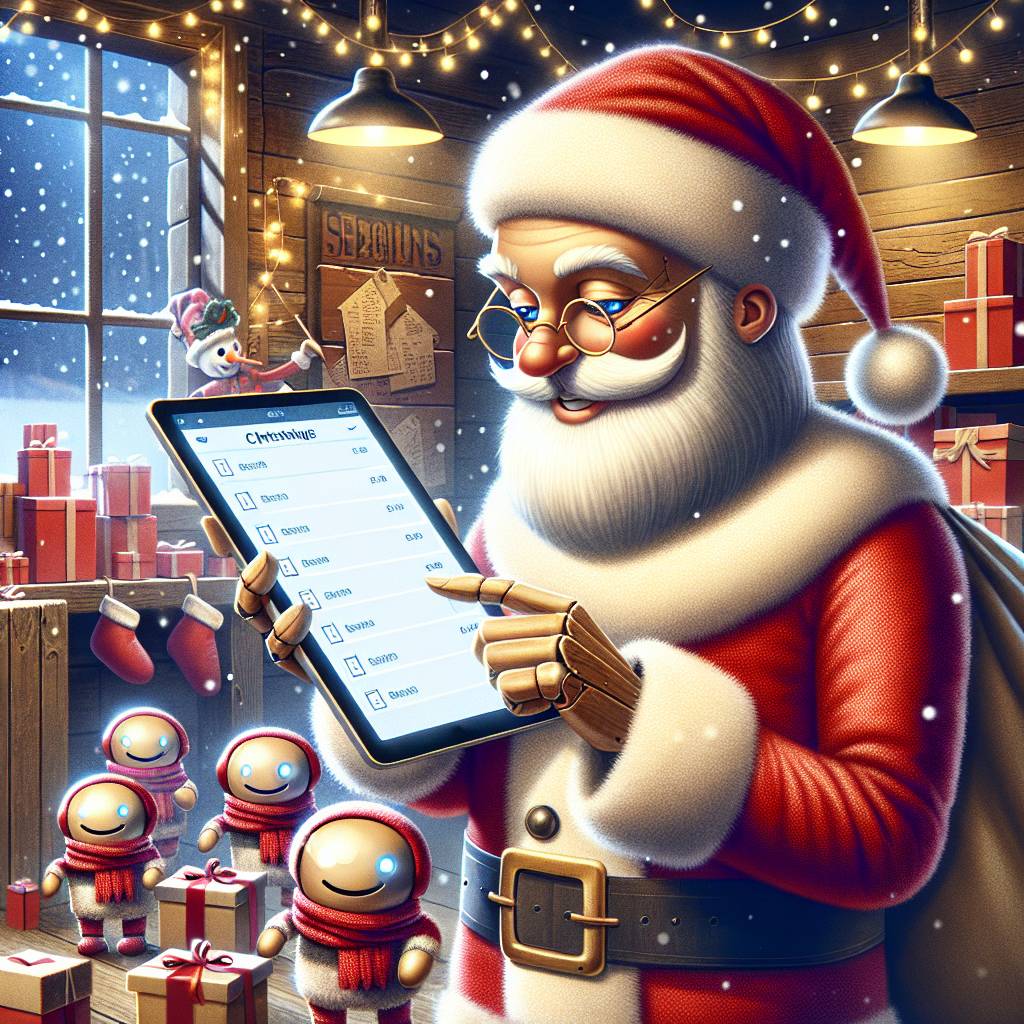 3) Christmas AI Generated Card - Happy Festive Shopping, Amplience, and AI (bddb0)