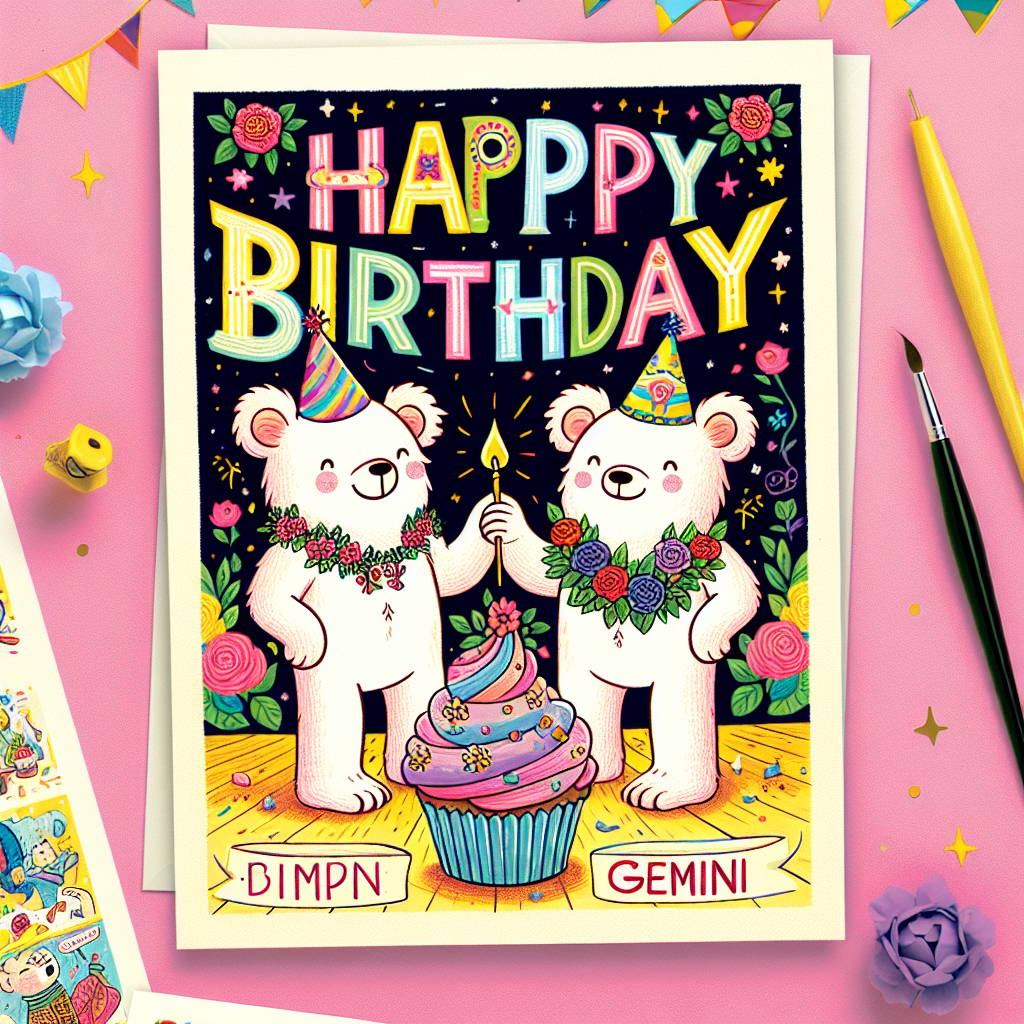 4) Birthday AI Generated Card - Gemini Birthday Cards (4ed7c)