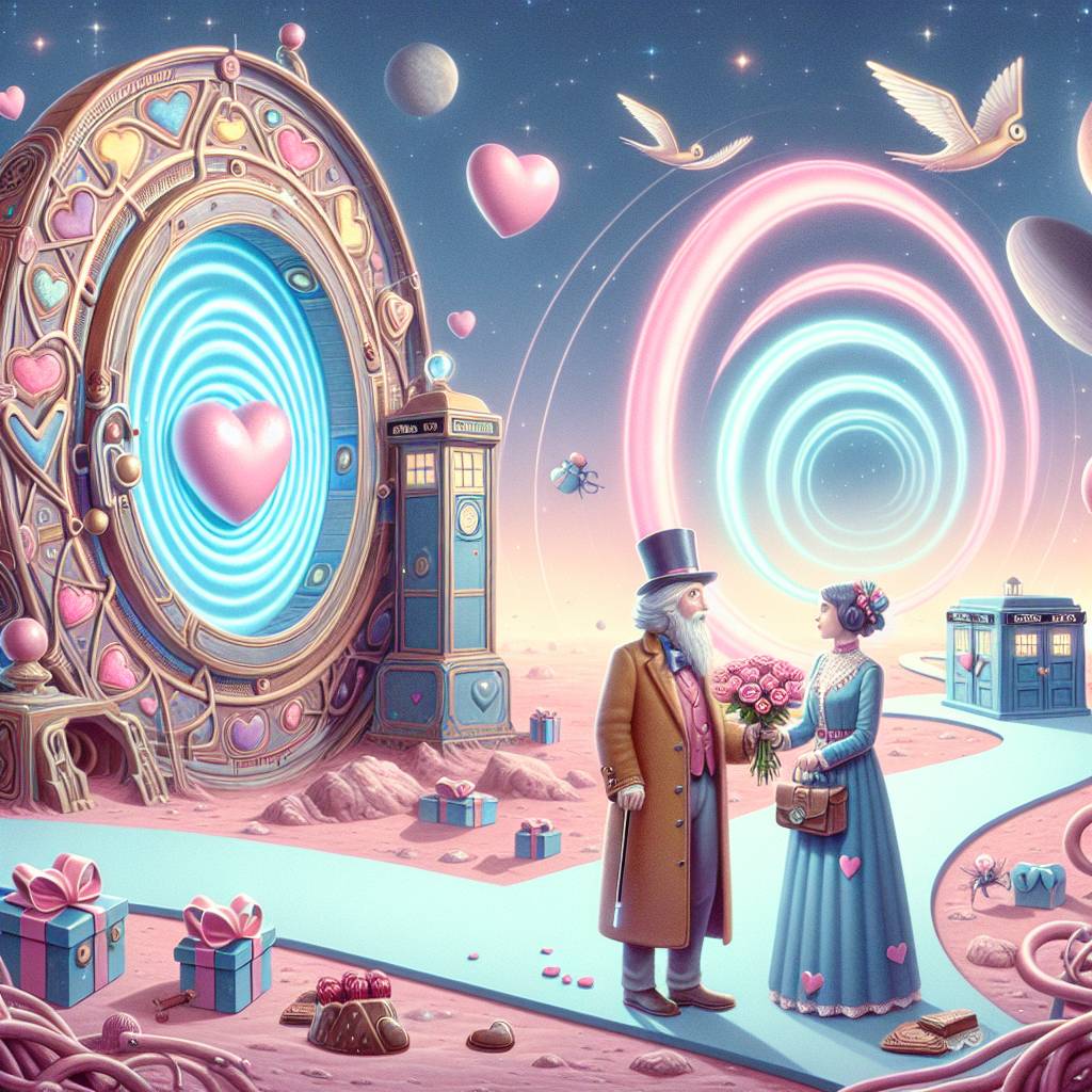 2) Valentines-day AI Generated Card - Stargate, and Dr who (e5c88)