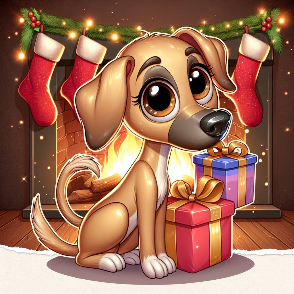 3) Christmas AI Generated Card - Pet Upload(1552f)