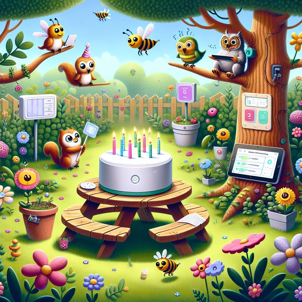 1) Birthday AI Generated Card - Tech, Home Automation, Nature, Walking, and Gardening (decb0)