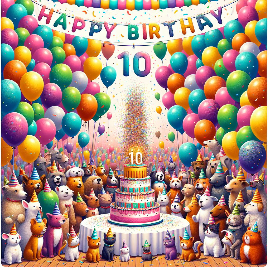 1) Birthday AI Generated Card - 10th   (08dd8)