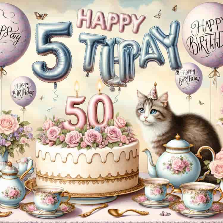 50th Birthday Cards For Her