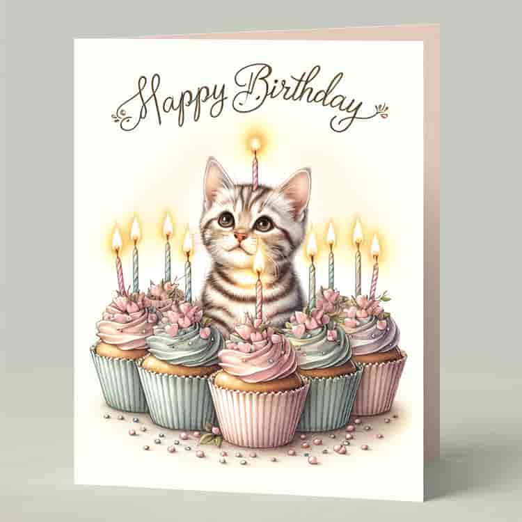 Ocicat Birthday Cards